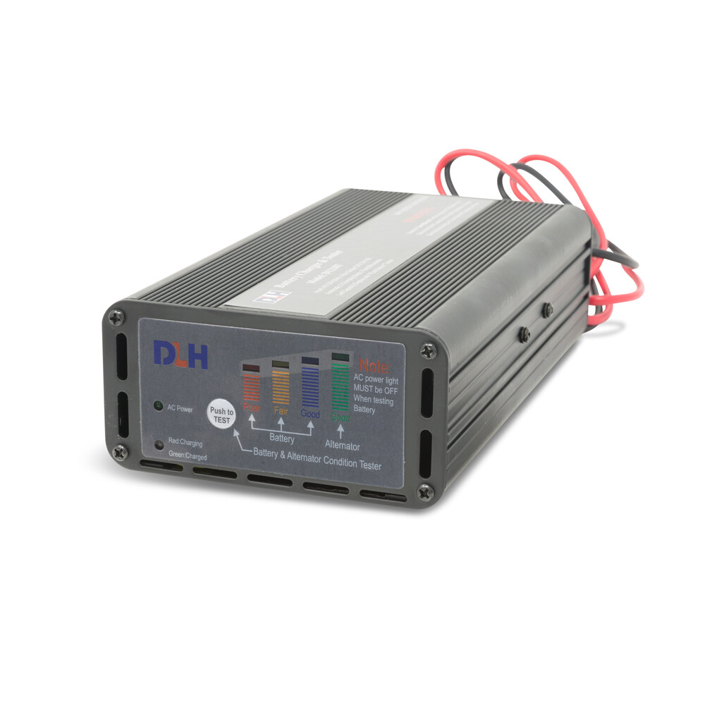 18 Amp Panel Mount Battery Charger with Tester - D1218T
