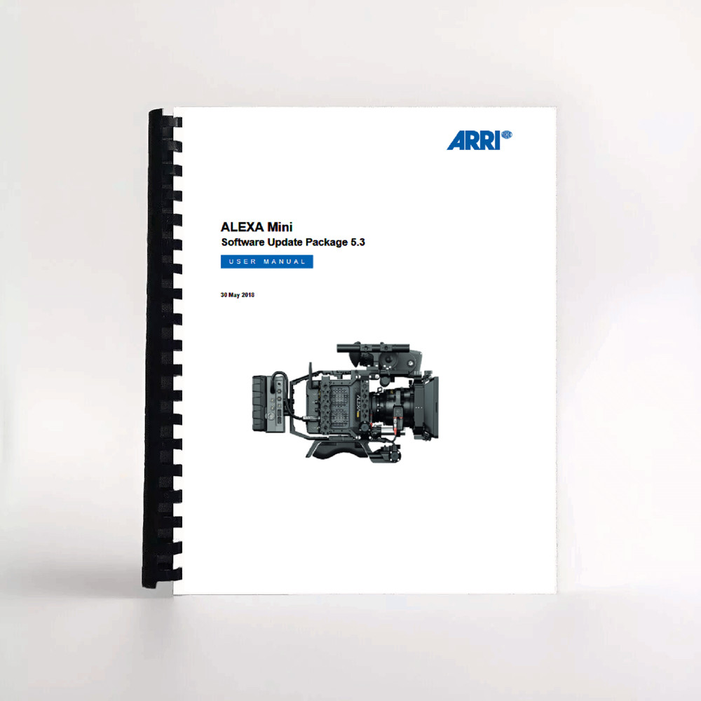 ARRI Alexa Mini User Manual