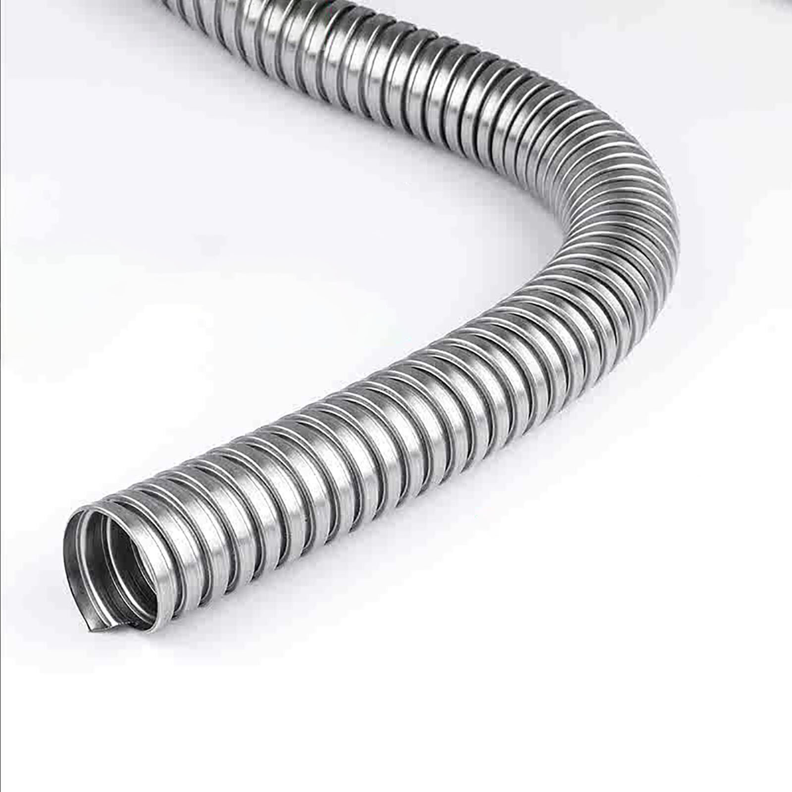 4mm to 51mm Flexible Conduit Tube Cable Tidy Trunking Organiser Stainless Steel