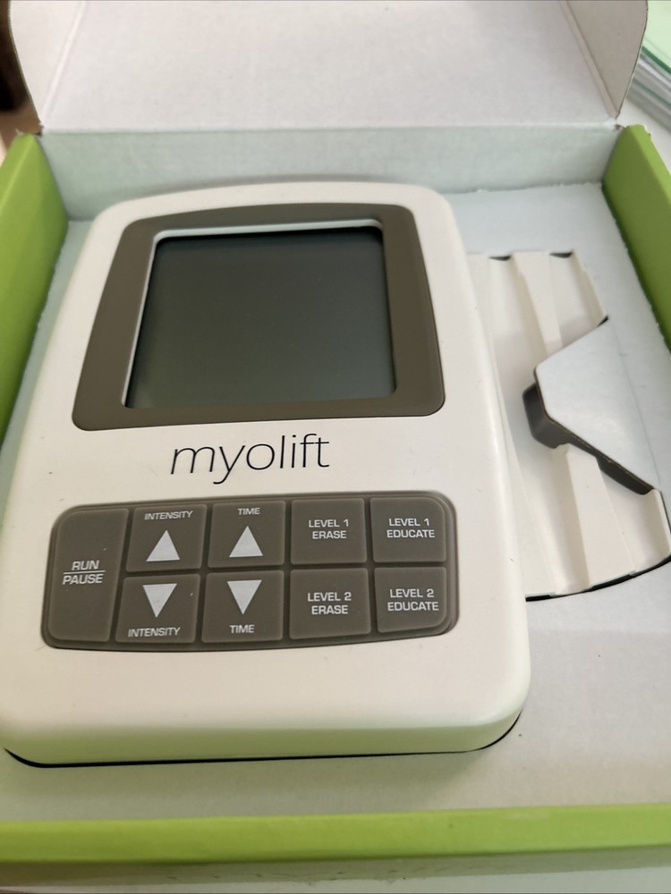 myolift Microcurrent Therapy Device Portable White Model True-Microcurrent