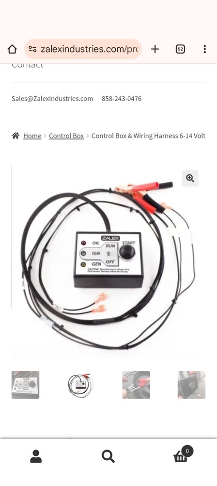 6-12V Push Button Remote Starter Switch & Control Box For Test Stand Engine Diag