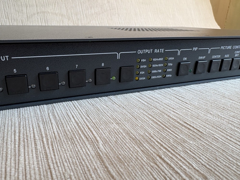 Extron IN1608 Scaling Presentation Switcher with Rack Mount Ears