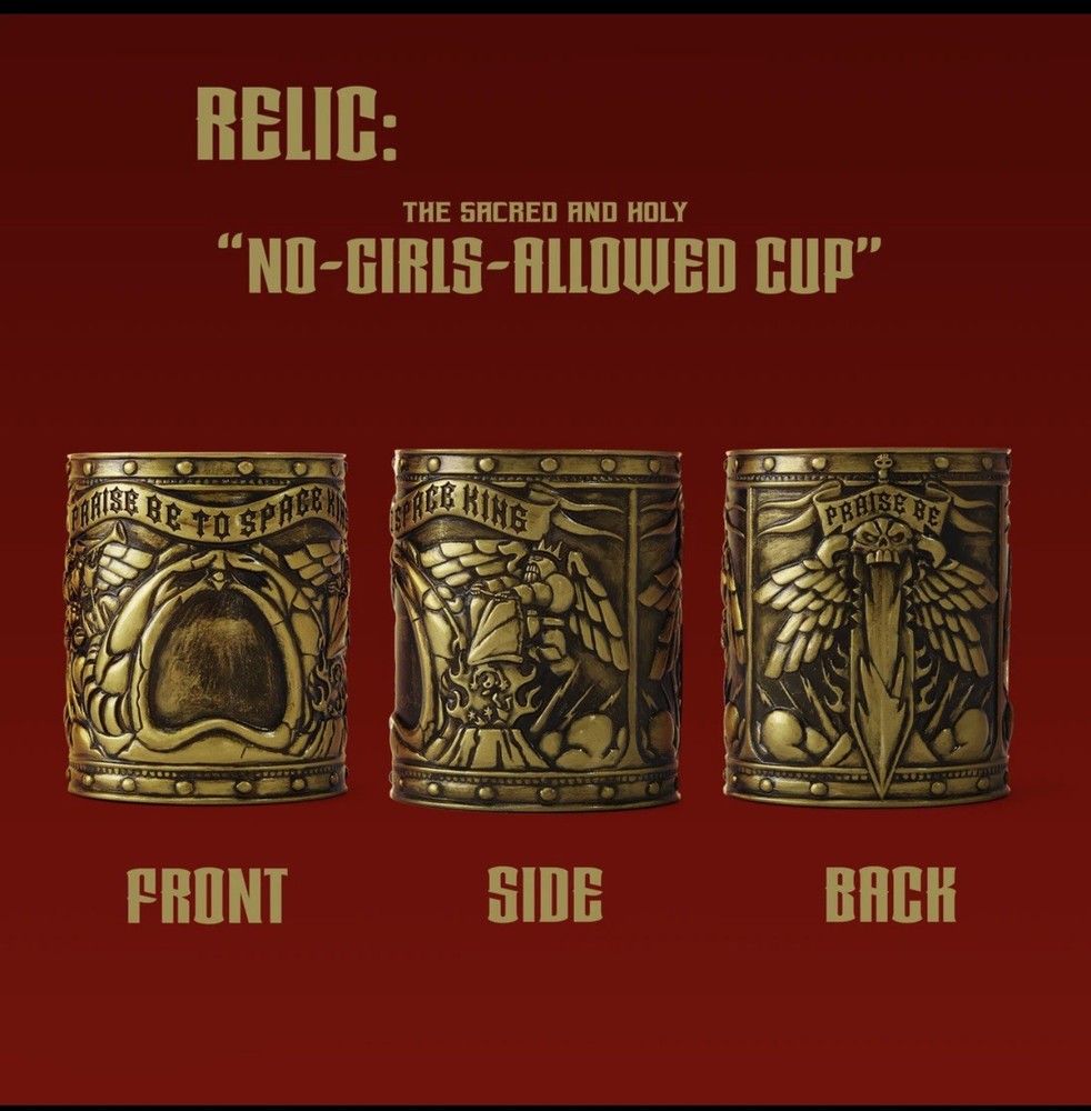 No Girls Allowed Relic Box Flashgitz