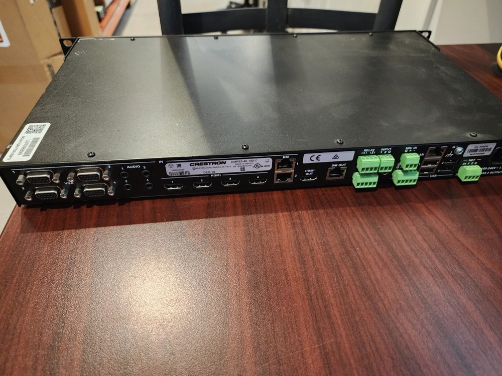 Crestron DMPS3 4K 150 C with power cord