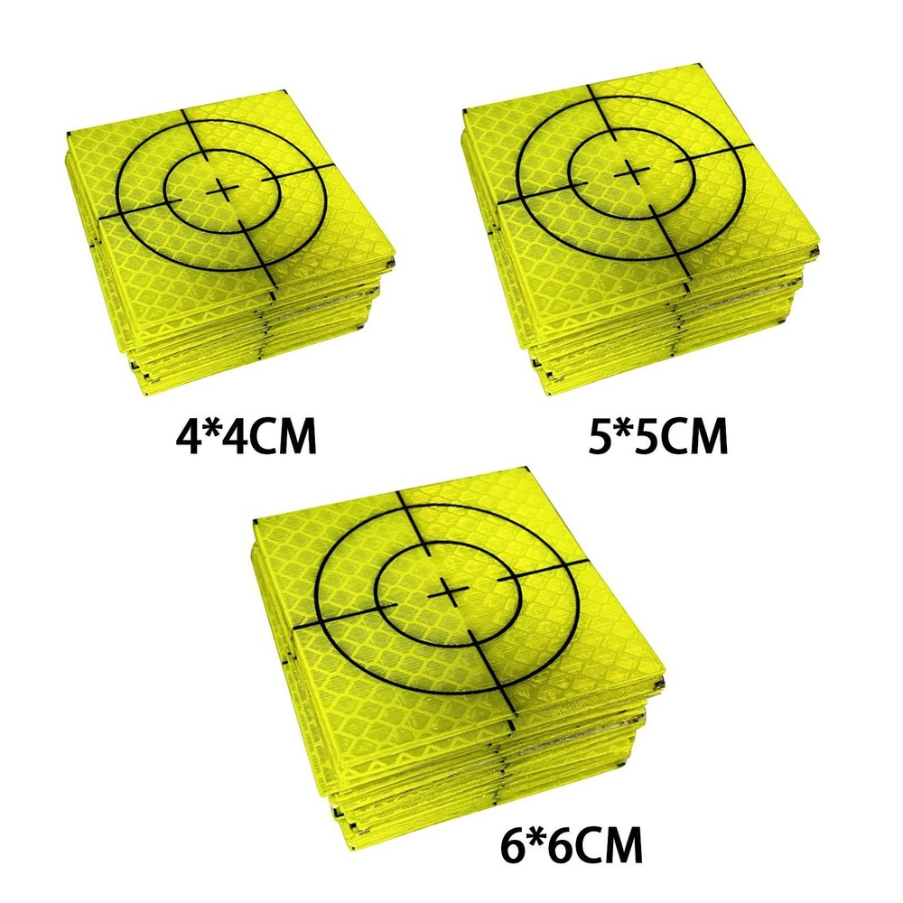100x Reflective Tape Survey Targets Target Sheets for Bridge Engineering