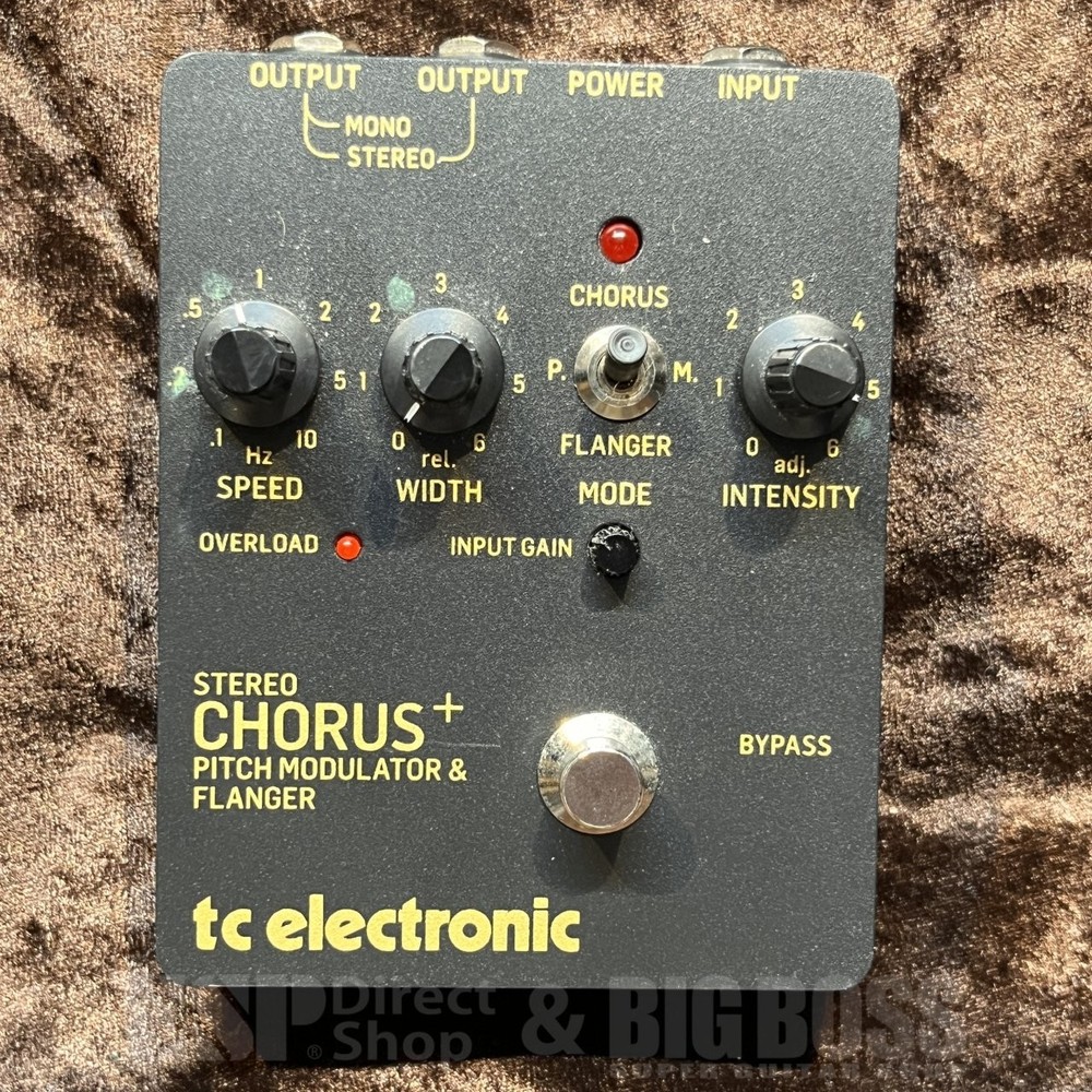 tc electronic STEREO CHORUS+ PITCH MODULATOR & FLANGER Used Chorus