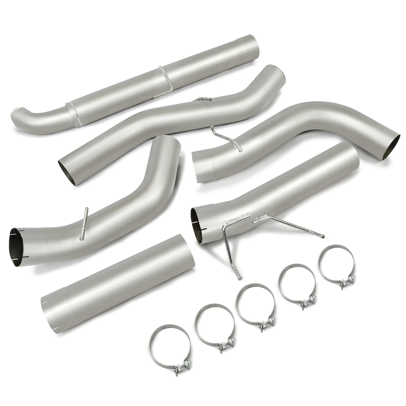 5" Exhaust Pipe Stainless Steel For 01-07 Chevy Chevrolet Duramax 6.6L 2500HD