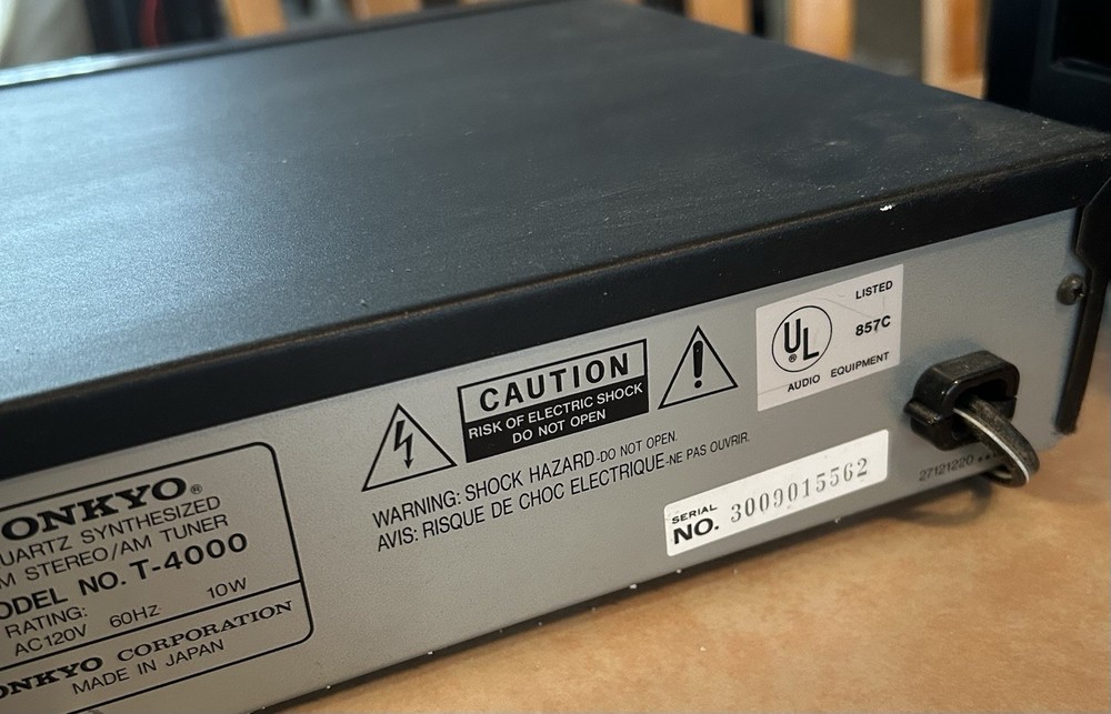 Onkyo T-4000