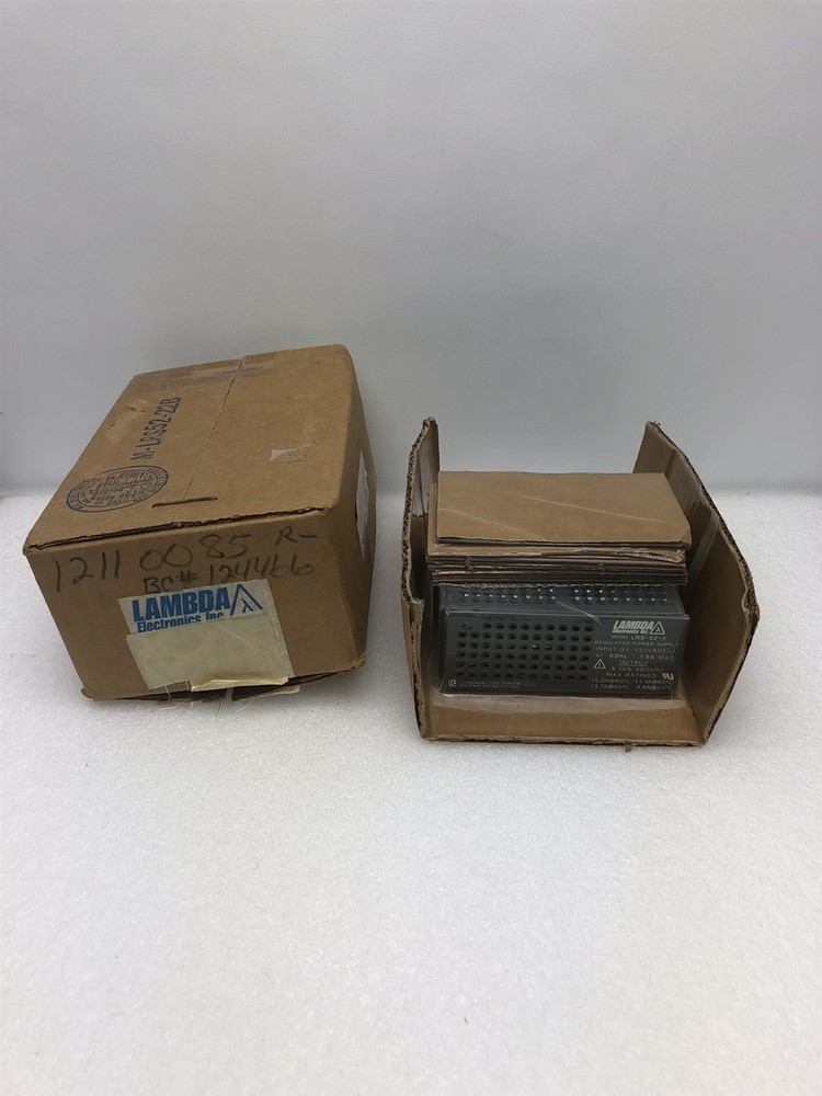 LAMBDA LR-52-5 POWER SUPPLY 5VDC NEW IN BOX w/MANUAL