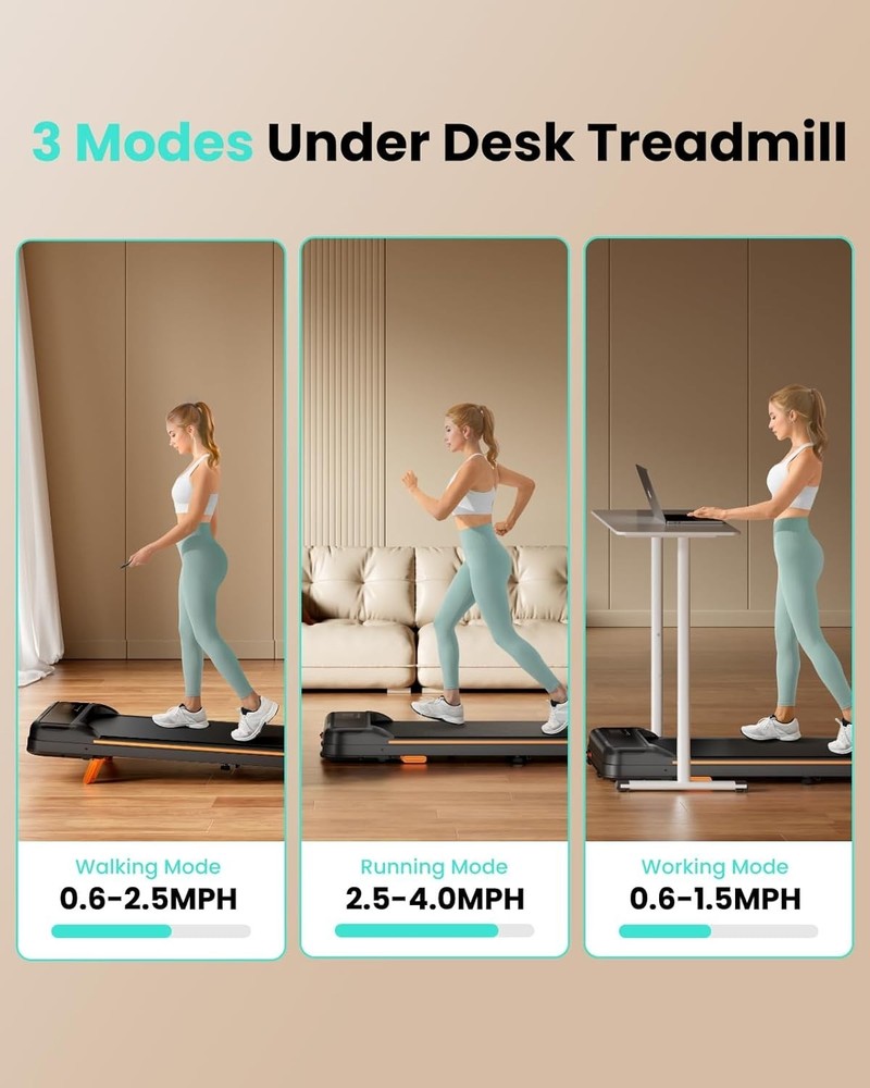 Anti-Slip Portable Walking Treadmill