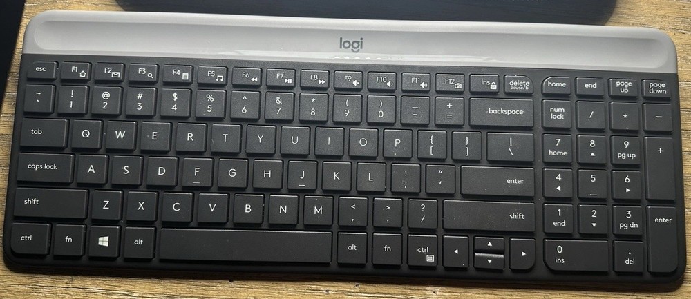 Logitech MK470 Slim Wireless Keyboard & Mouse Combo Graphite Tested Works