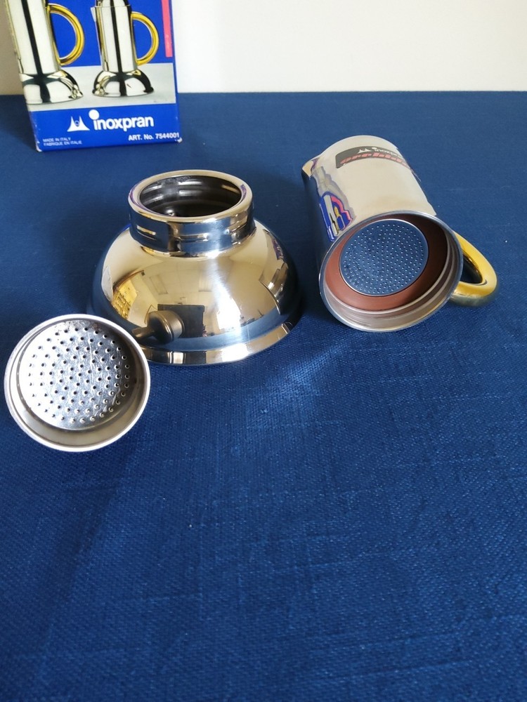 Stainless Inoxpran Espresso Maker 18/10