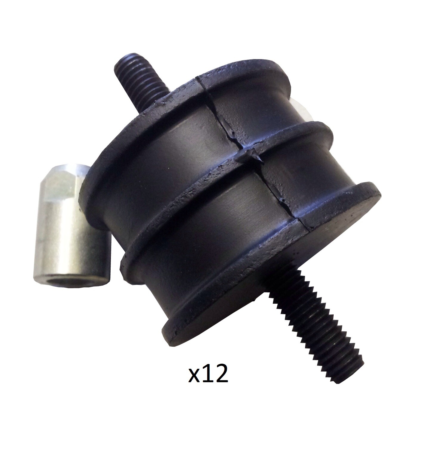 Set of 12 Benford Terex Roller Mount Single Drum MBR71 1702-214 Anti Vibration