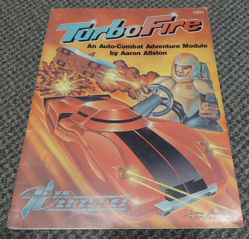 TurboFire - Auto Combat Module / Car Wars - Auto Adventures / No Counters