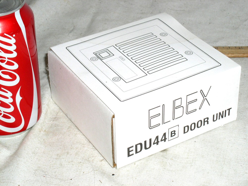 NEW ELBEX GRAYSTONE EDU44B FLUSH MOUNT REMOTE DOOR UNIT STATION INTERCOM BOX