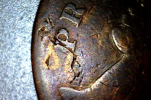 Canada - Nova Scotia - ONE PENNY 1840 - DIE BREAK ERROR