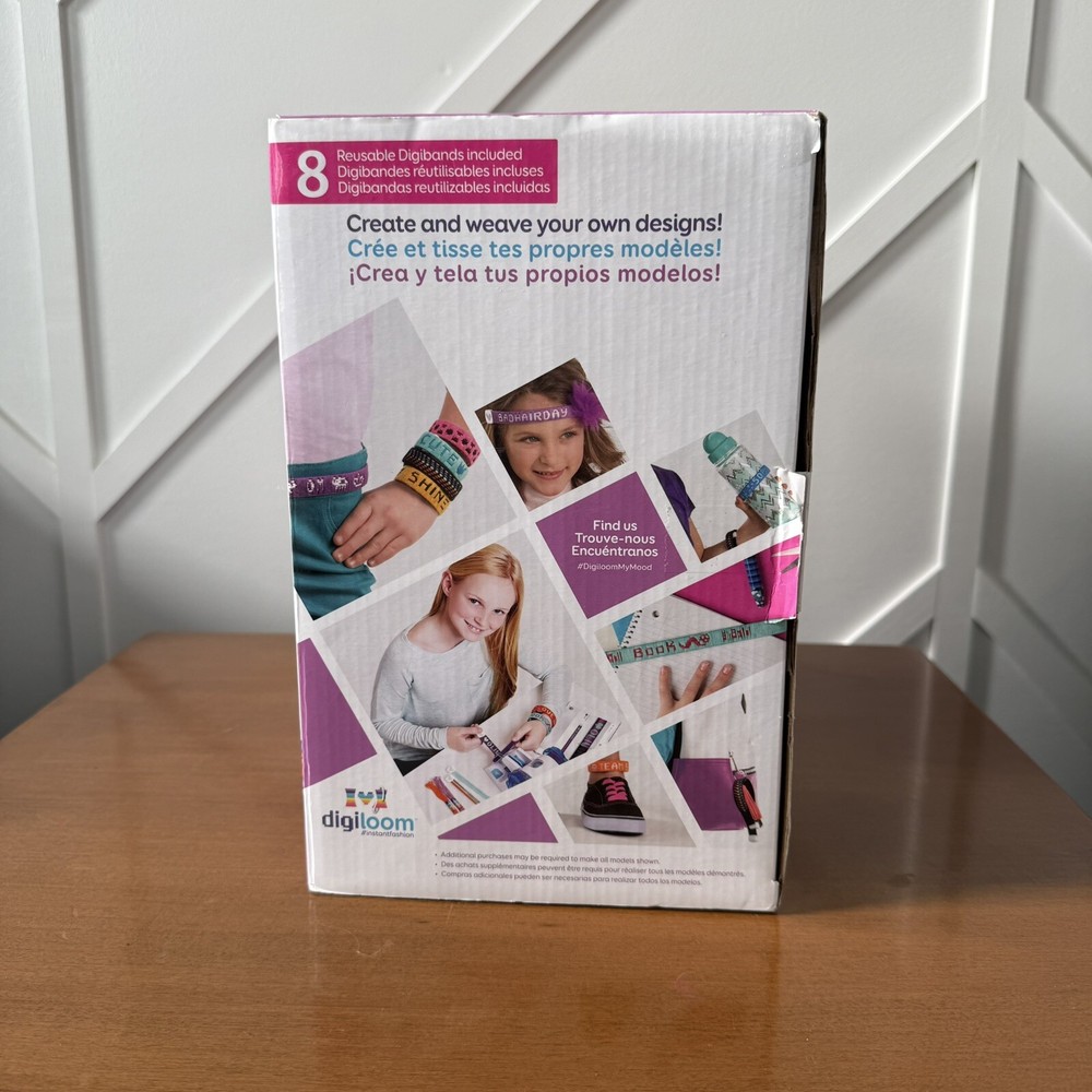 Digiloom Electronic Interactive Loom Starter Kit Create & Weave Bracelets Wowwee