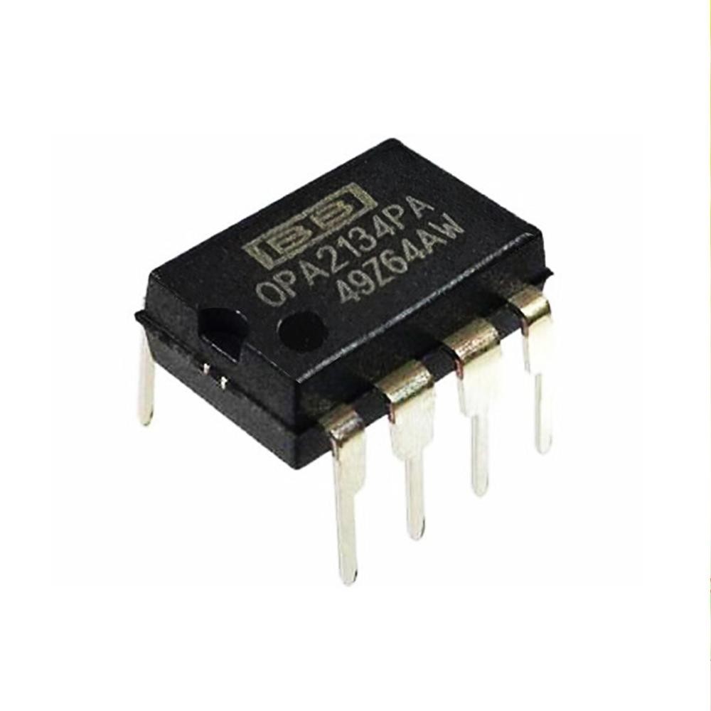 (2) NOS Burr Brown OPA2134PA Dual OpAmp IC - USA Seller & Free Shipping!