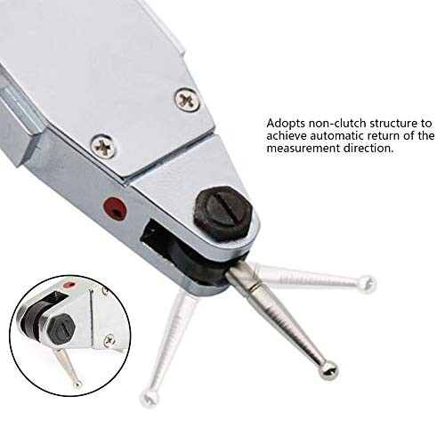 Dial Test Indicator, Lever Test Indicator Aluminum Dial Gauge Meter Tool for