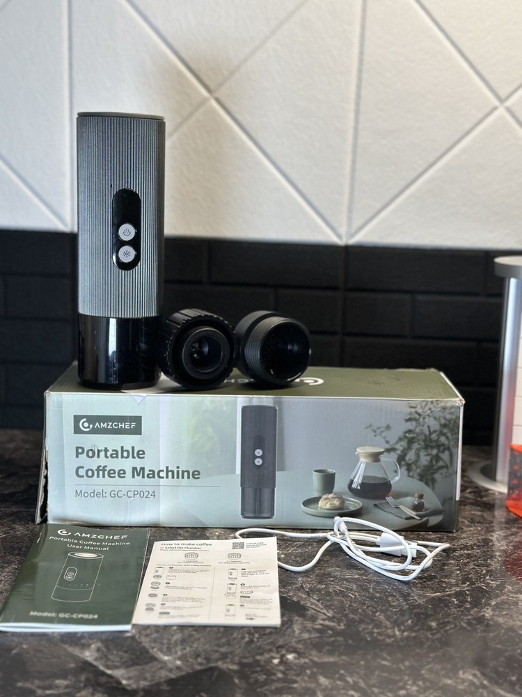 AMZCHEF Portable coffee machine