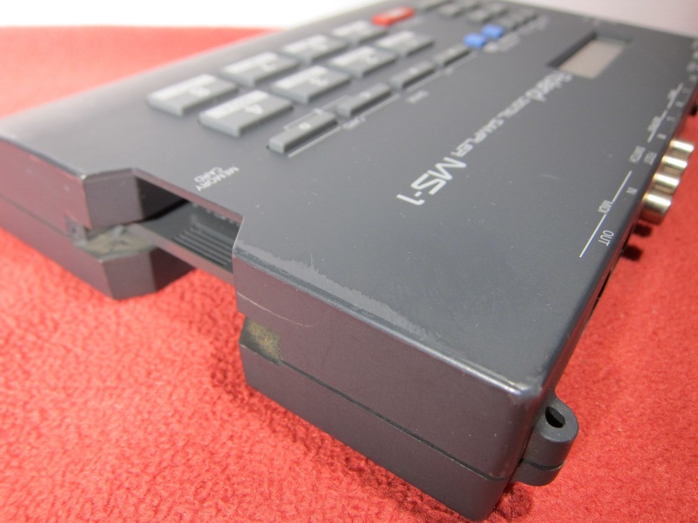 Roland MS-1 Compact Digital Sampler Looper MS1 MIJ Tested w/ power supply