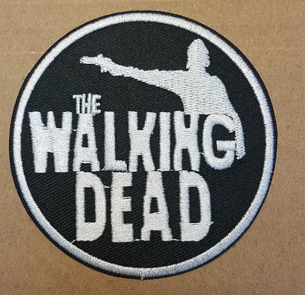 Walking Dead Rick Grimes Logo Round Patch 3 inch tall
