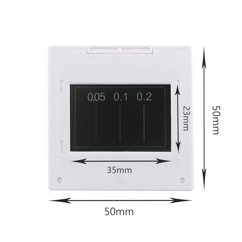 5pc Interference Diffraction Grating Single & Double Slit Interference Diaphragm