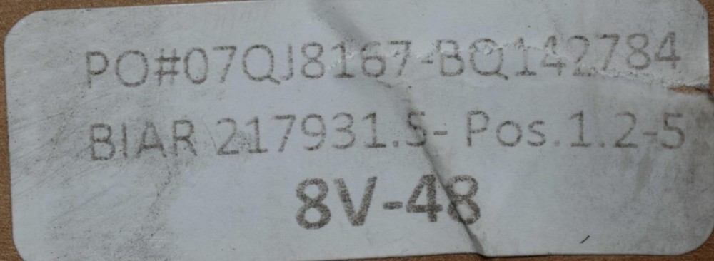 Biar Sampling Systems In-Line Sample Station w/ Sampling Valve 8V-48 ++ NEW