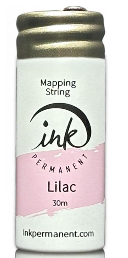 Premium Pre-Inked Mapping String Lilac 100 Ft Eyebrow for Permanen