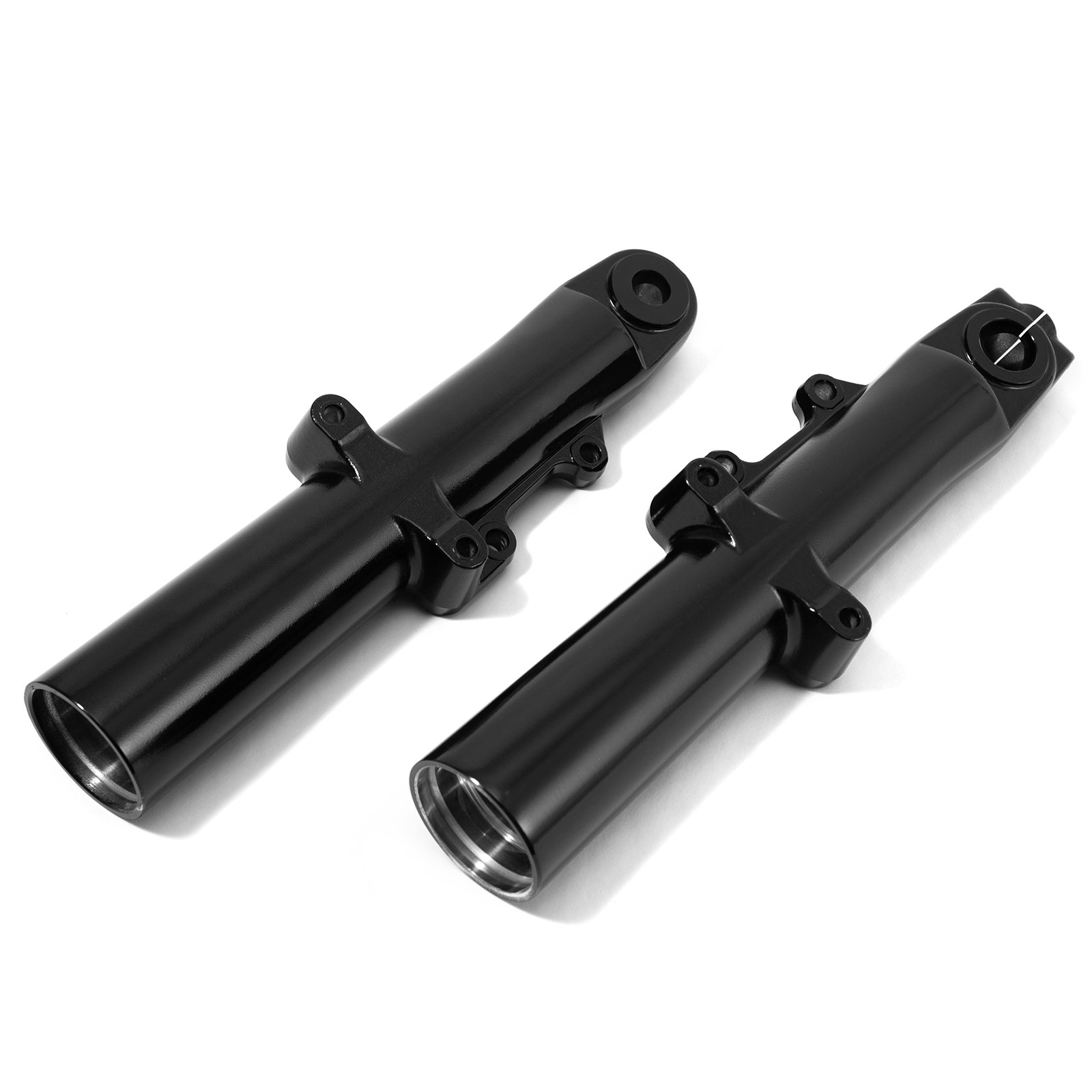 Fork Sliders Lower Legs for Harley Touring Road King Electra Street Glide Black