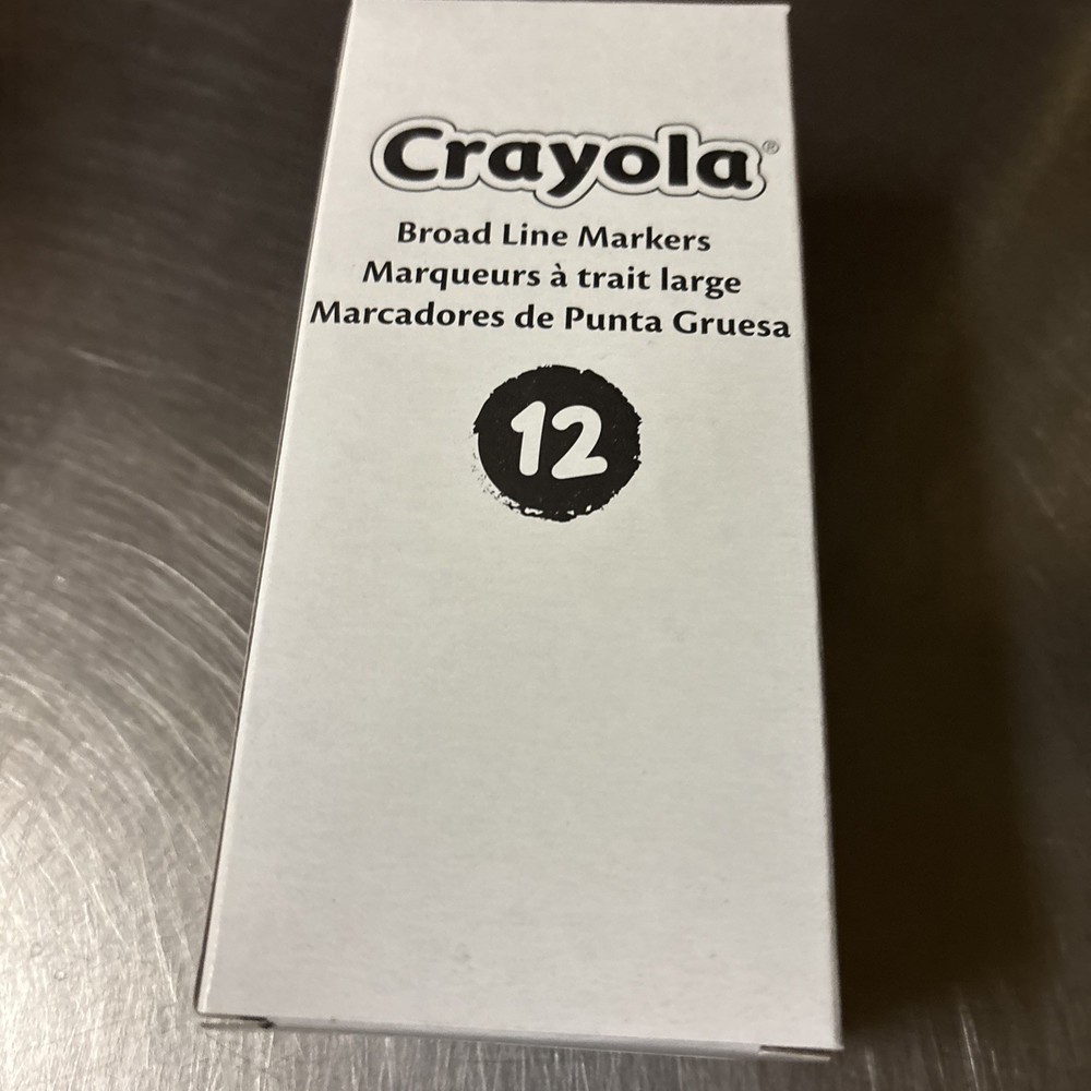 Crayola 12 Count Black Original Bulk Markers