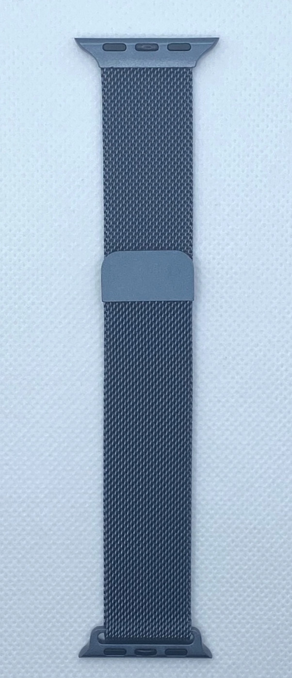 Magnetic Milanese Loop Watch Band for Apple Watch 38/40/42/44/45mm – Steel