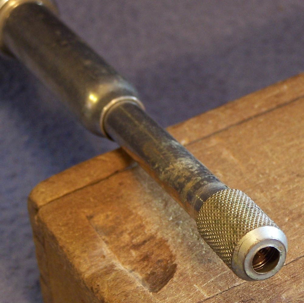 Goodell Pratt No 188A Bakelite handle Push drill Automatic drill with 6 bits