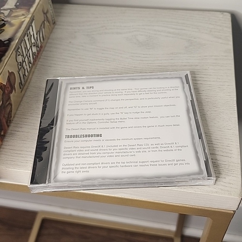 Elite Forces WW2 Desert Rats PC game Combat Driving Adventure