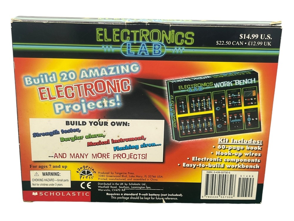 Electronics Lab Pack Conn McQuinn with Over 20 Experiments Ages 10+ New