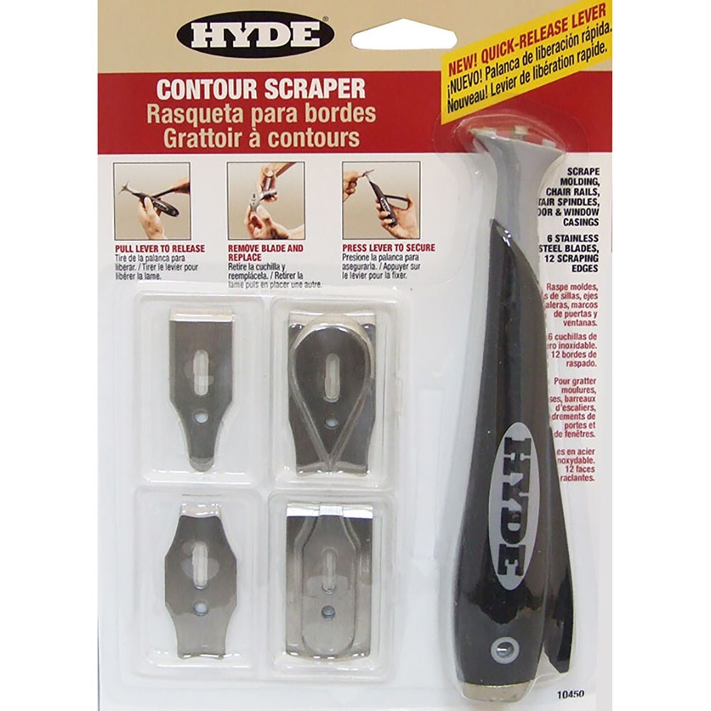 Quick-Release Contour Scraper Kit