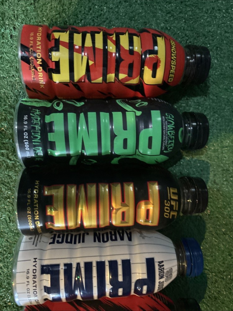 Prime Hydration Rare Empty Bottles