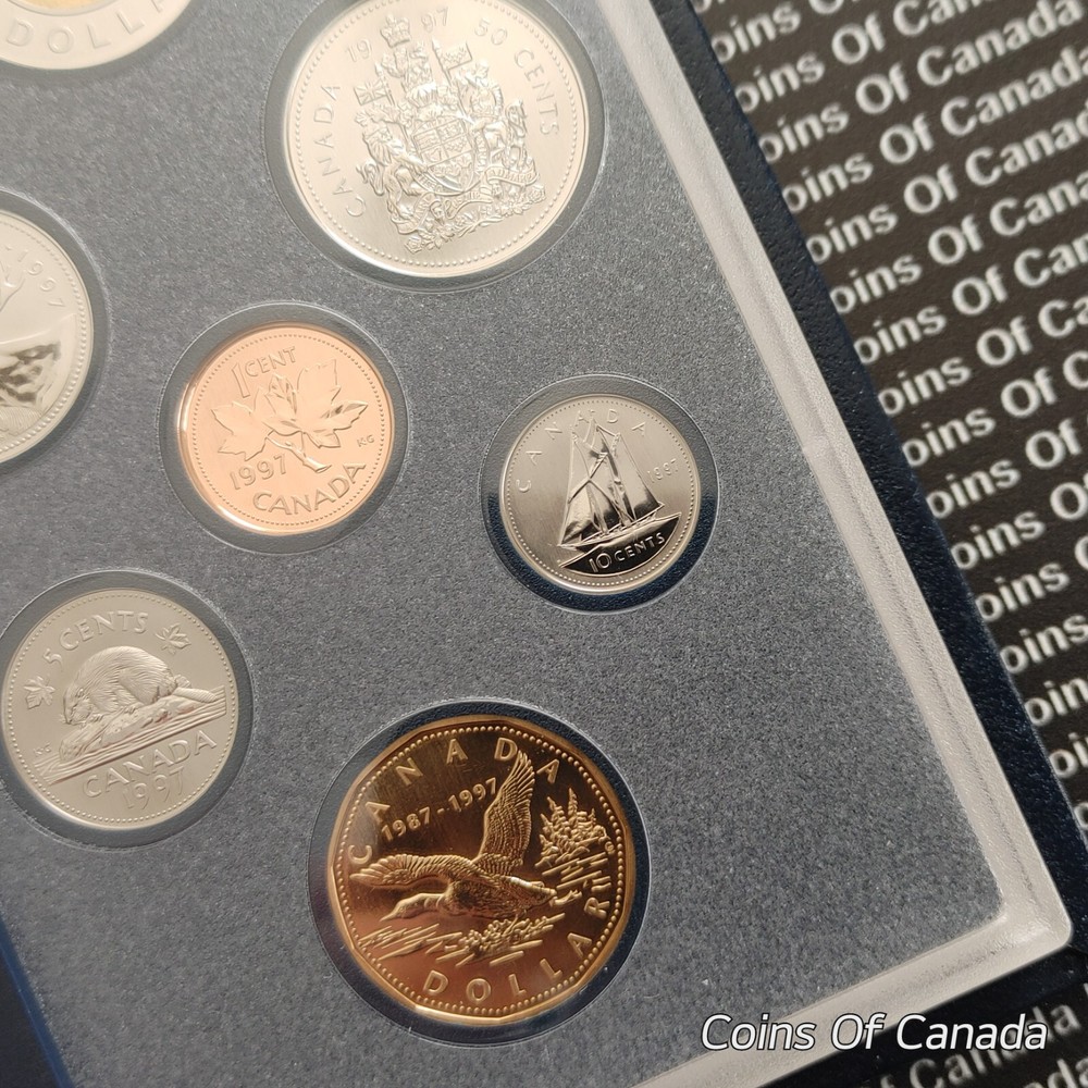 1997 Canada Specimen Set Special Edition - Flying Loon 1987-1997 #coinsofcanada