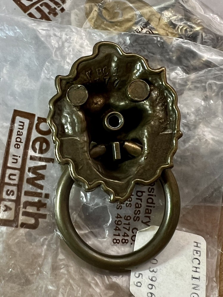 Vintage USA Lion Head Cabinet Hardware Design Metal Pull Knobs Handle Pulls 5pcs