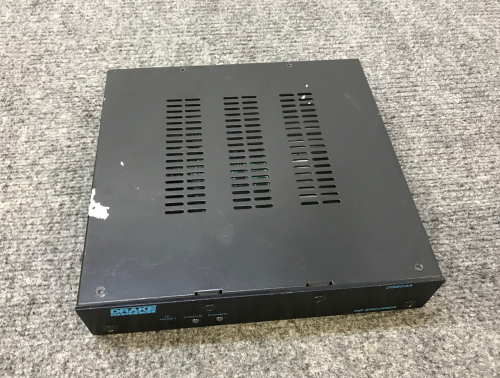 Drake Digital DSE24A Digital Signage MPEG-2 Encoder w/ QAM Output