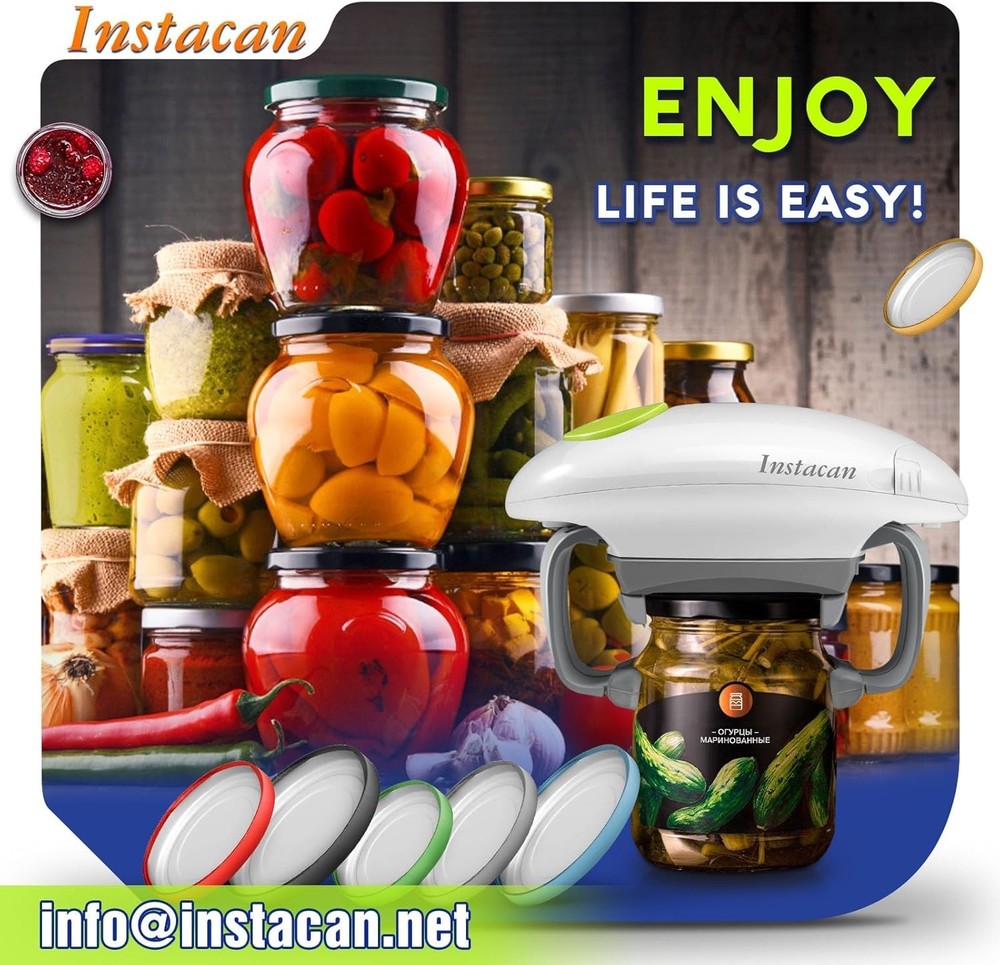 Powerful Electric Bottle Opener - Easy One-Touch