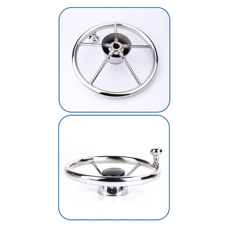 Effort Saving Steering Wheel with Adjustable Dampening for Accurate Control