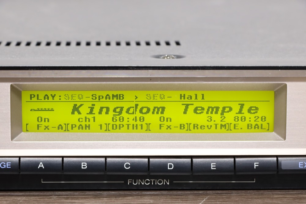 Repaired Sony DPS-V77 DPS Multi Effects Processor item W/Step-down transformer