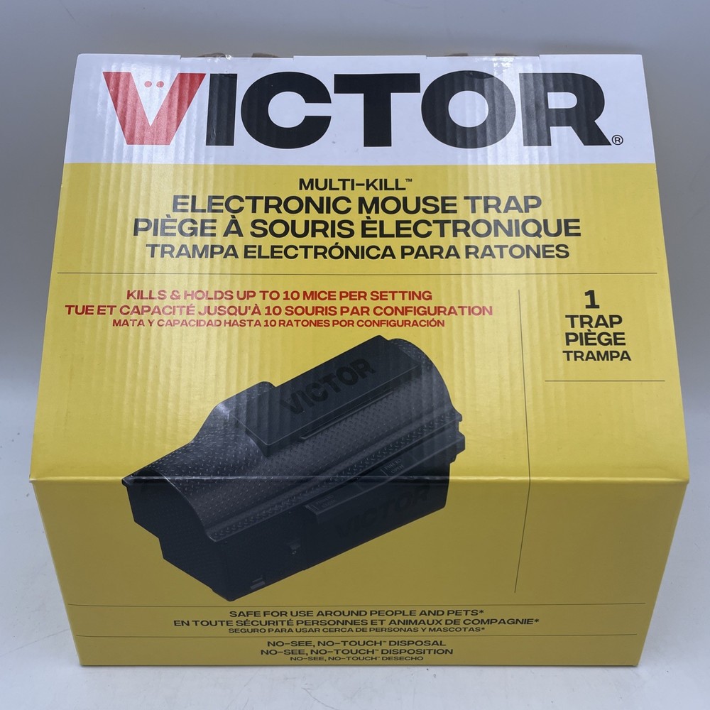 Victor M260 Indoor Multi-Kill Humane Electronic Mouse Trap Quick Easy Disposal
