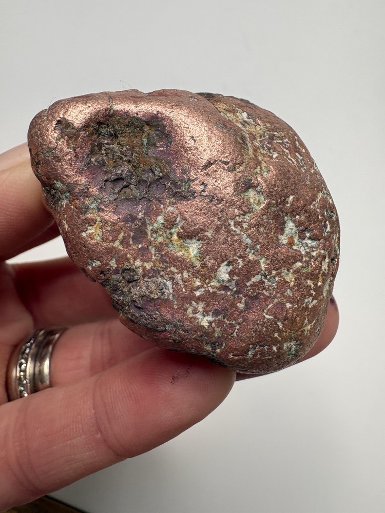 Pure Solid Native Michigan Float Copper Mineral Display Specimen Upper Peninsula