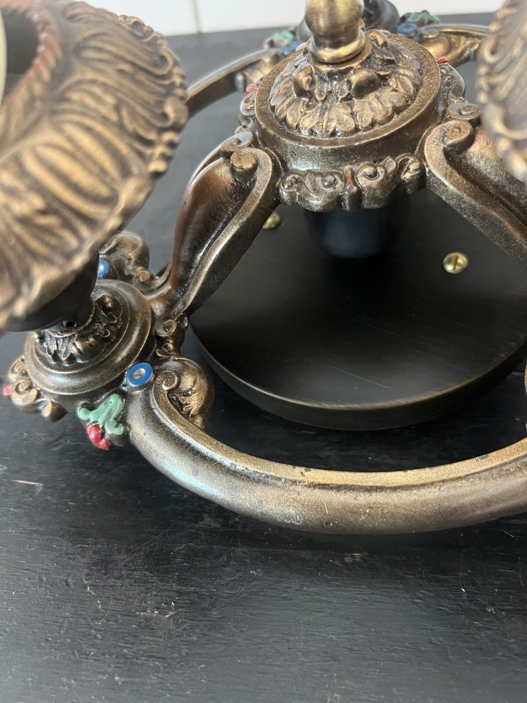 Single Nice Semi Flush Mount Three Socket Fixture 2L