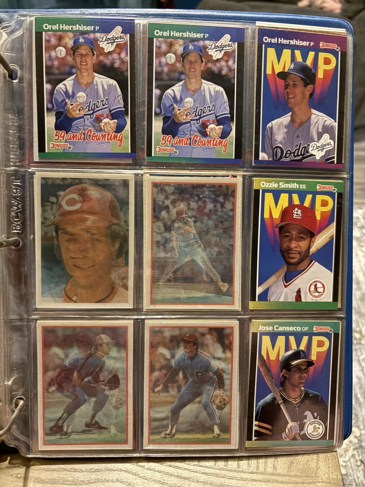 Vintage Baseball Card Lot 117+ Bo Jackson Nolan Ryan Schmidt Mattingly