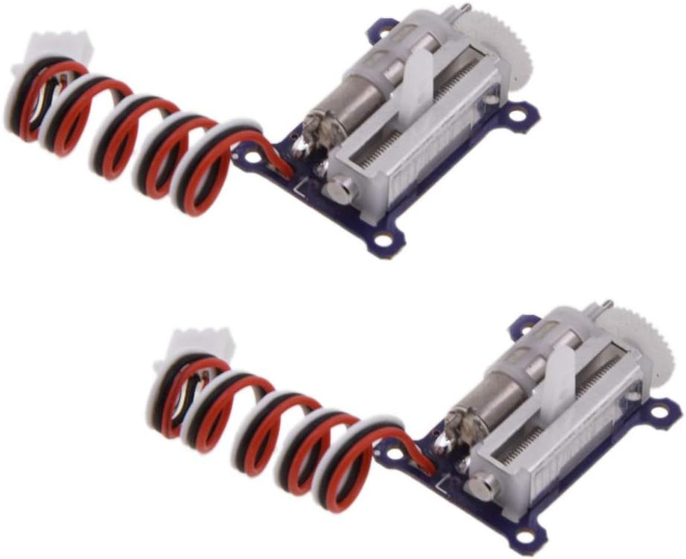 AGFRC Micro Linear Servo Motor - 2PC 1.5G Digital Linear Actuator Tail Servo for