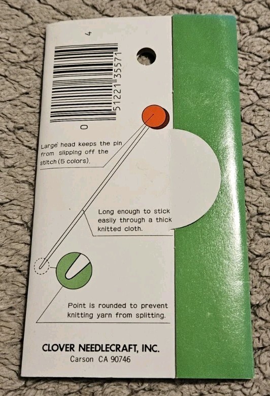 Clover Marking Pins For Knitting