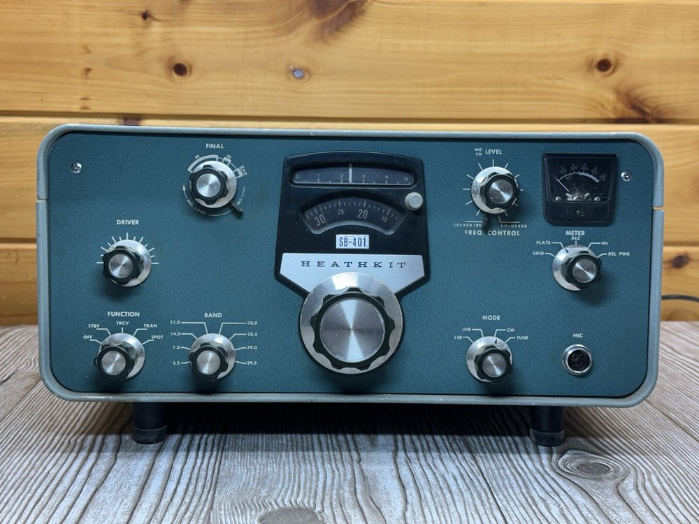 Vtg Heathkit SB-401 - HF Transmitter Ham Radio - AS-IS - Untested